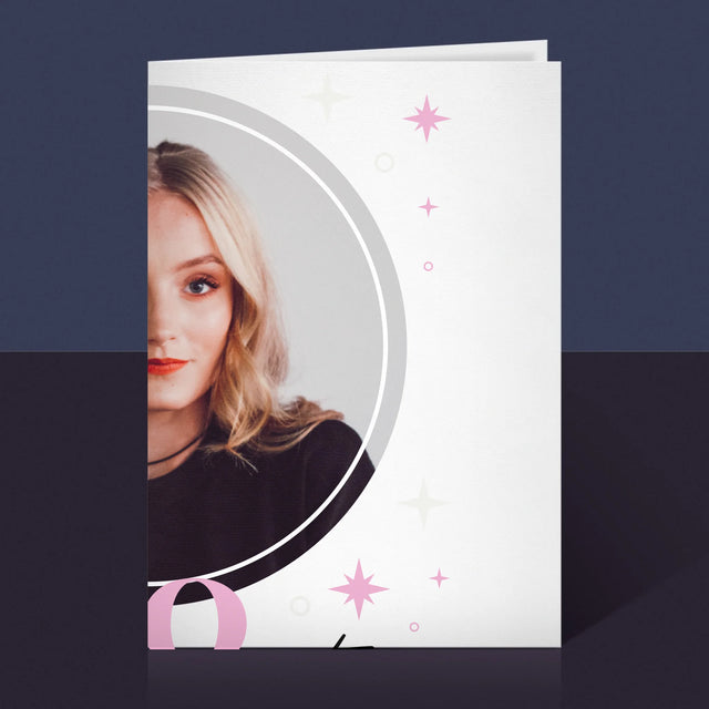 Fotó És Felirat: Köszönet A Lánybarátnak - Üdvözlőlap