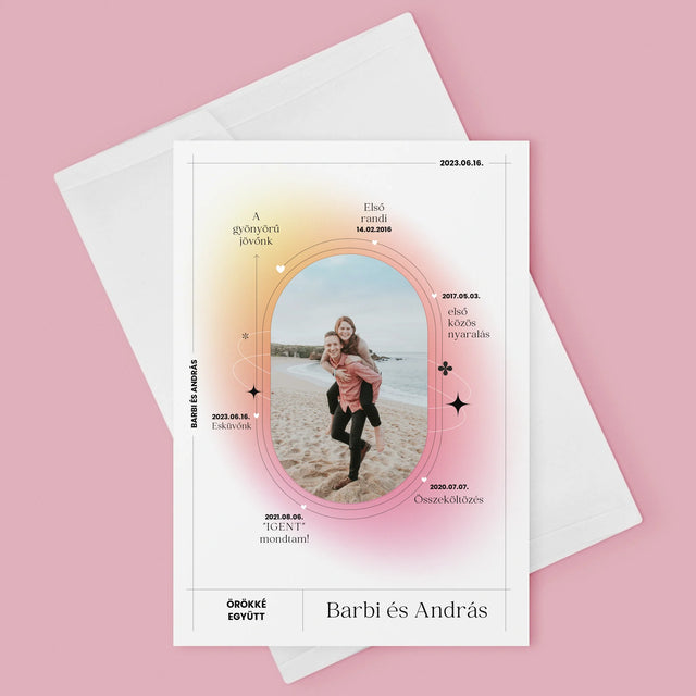 Közös Történetünk: Örökké Együtt - Üdvözlőlap