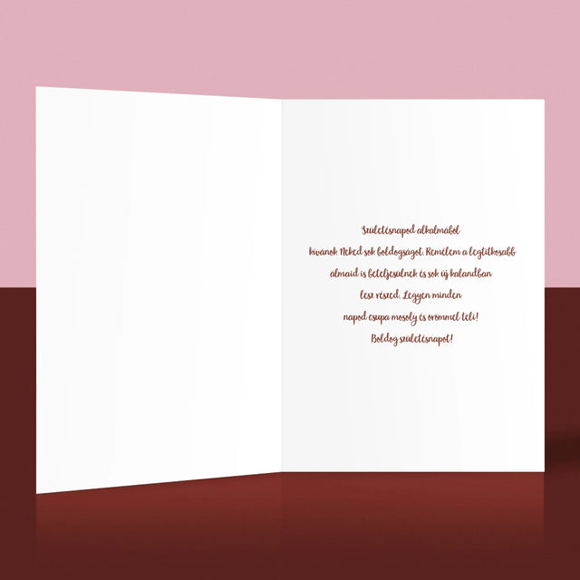 Fotókollázs: Sok Finomságot - Üdvözlőlap