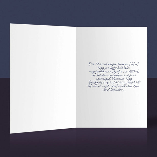 Fotó És Felirat: Őrangyalok, Elsőáldozás - Üdvözlőlap