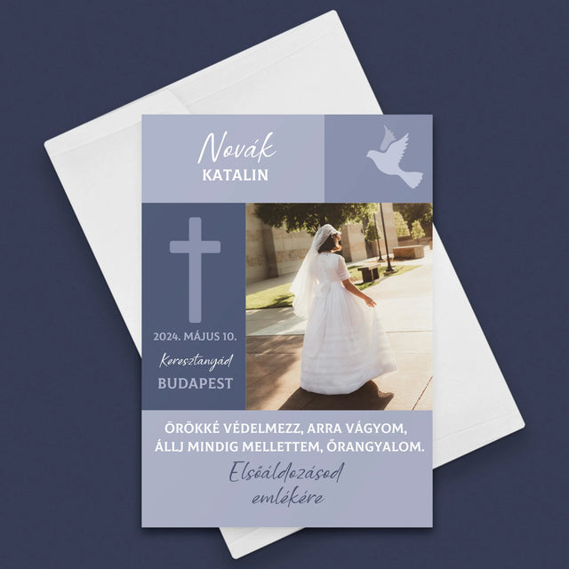 Fotó És Felirat: Őrangyalok, Elsőáldozás - Üdvözlőlap