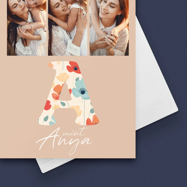 Fotókollázs: A Mint Anya - Üdvözlőlap