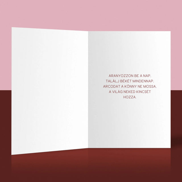 Fotókollázs: Első Anyák Napja - Üdvözlőlap