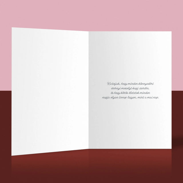 Csillagtérkép: Keresztelőre - Üdvözlőlap