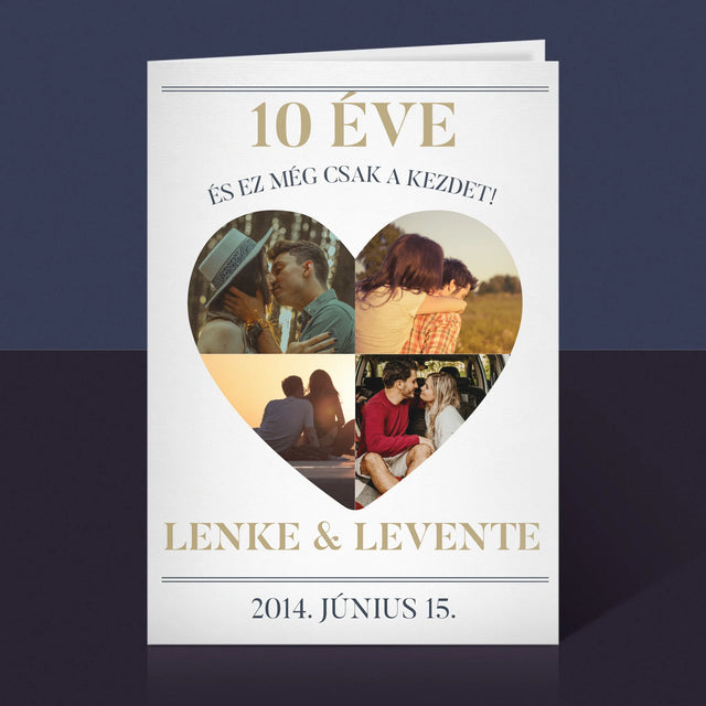 Alakzat Fotókból: Rózsalakodalom - Üdvözlőlap