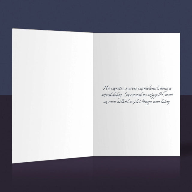 Szó Fotókból: 40. Házassági Évforduló - Üdvözlőlap