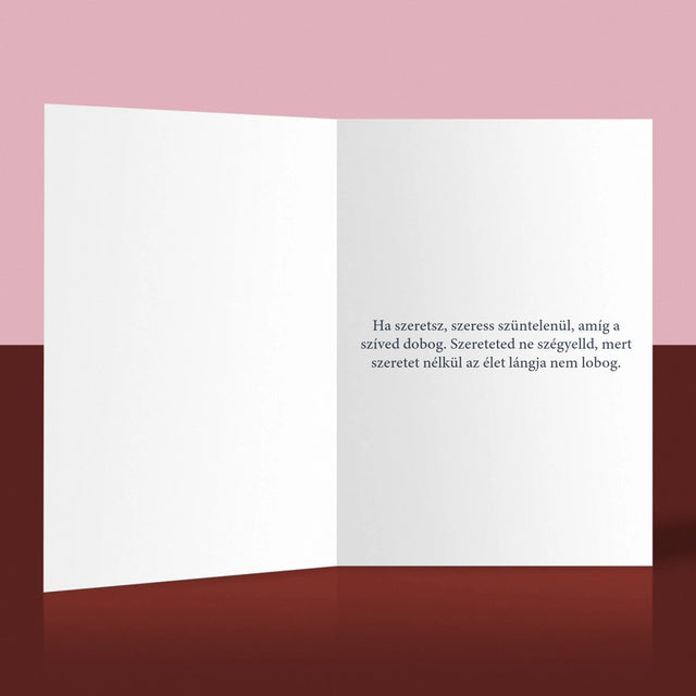 Szó Fotókból: 20 Éve Együtt - Üdvözlőlap