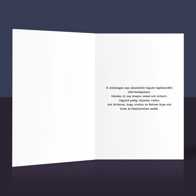 Fotó és aláírás: Üdvözlőlap apának - Üdvözlőlap | HU