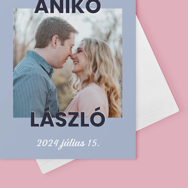 Fotó És Felirat: Házassági Jókívánságok - Üdvözlőlap