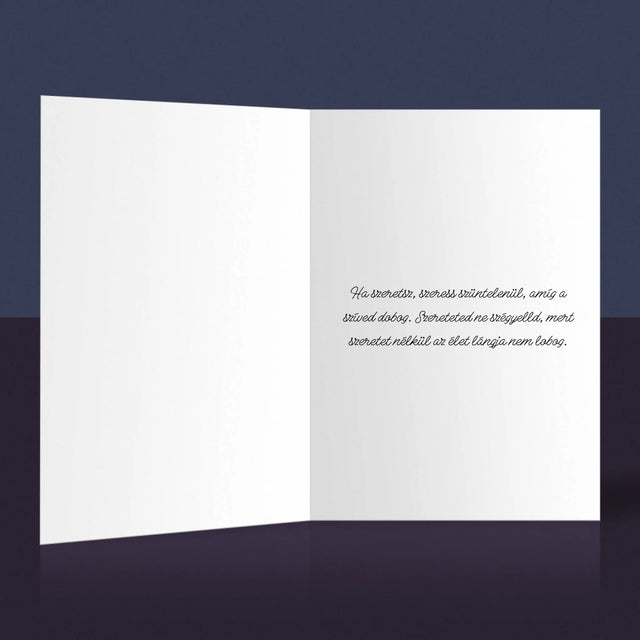 Fotó És Felirat: Keresztnevek Esküvő - Üdvözlőlap