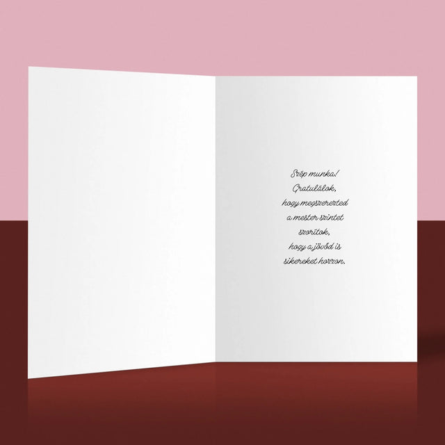 Újság Címlap: Abszolvens - Üdvözlőlap