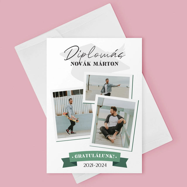 Újság Címlap: Abszolvens - Üdvözlőlap