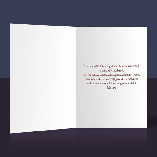 Fotó És Felirat: Csodálatos Óvónéni - Üdvözlőlap