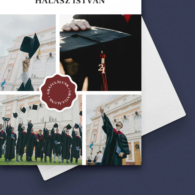 Fotókollázs: Tanárunk - Üdvözlőlap