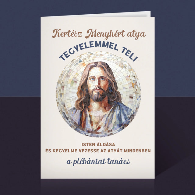 Név És Aláírás: Kegyelemmel Teli Tisztelendő Atya - Üdvözlőlap