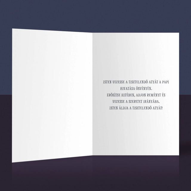 Név És Aláírás: A Világ Legjobb Tisztelendője - Üdvözlőlap