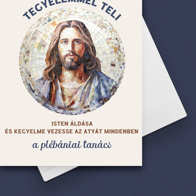 Név És Aláírás: Kegyelemmel Teli Tisztelendő Atya - Üdvözlőlap