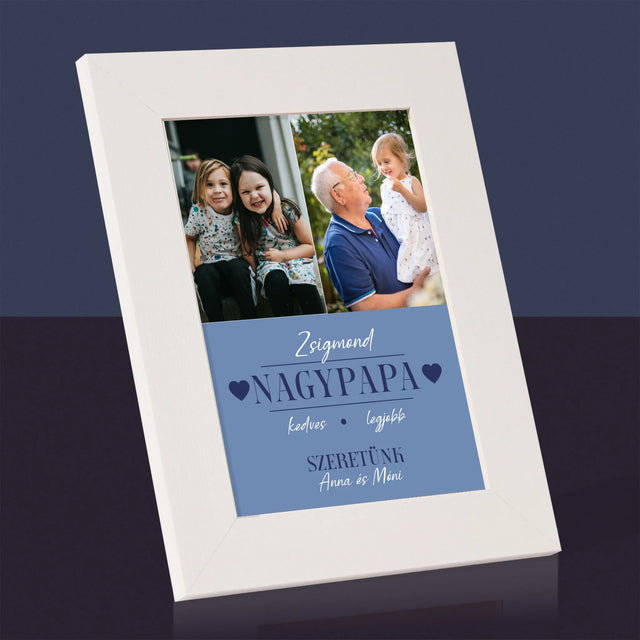 Fotókollázs: Szeretett Nagypapa - Fotókeret