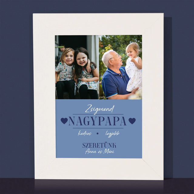 Fotókollázs: Szeretett Nagypapa - Fotókeret