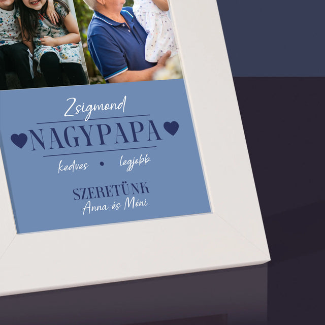 Fotókollázs: Szeretett Nagypapa - Fotókeret
