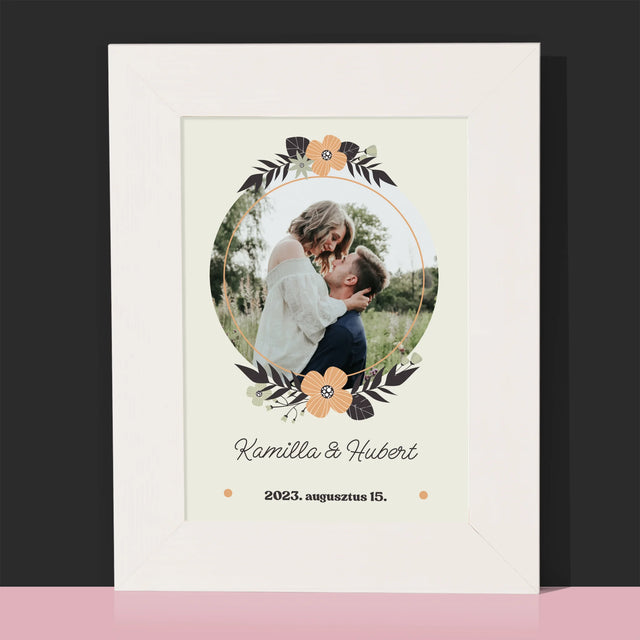 Fotó És Felirat: Szerelmesek - Fotókeret