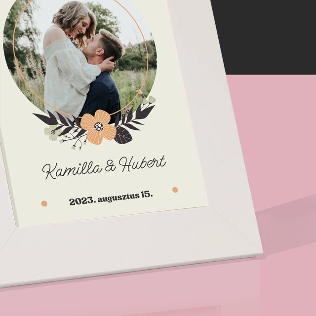 Fotó És Felirat: Szerelmesek - Fotókeret