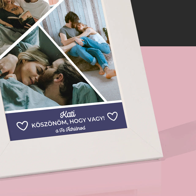 Fotókollázs: Köszönöm, Hogy Vagy - Fotókeret