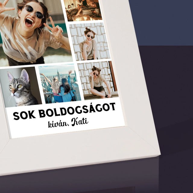 Fotókollázs: Születésnapi Kollázs - Fotókeret