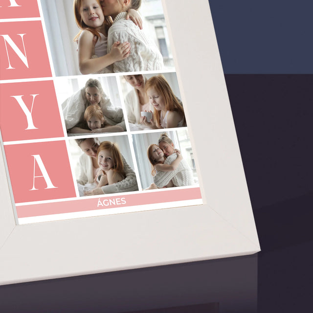 Fotókollázs: A Legjobb Anya Kollázs - Fotókeret