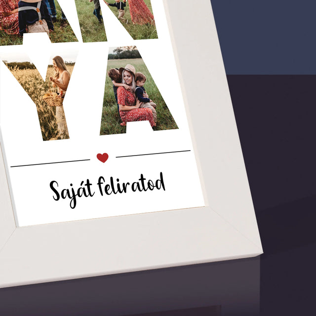 Szó Fotókból: Anya Kollázs A Képeidből - Fotókeret