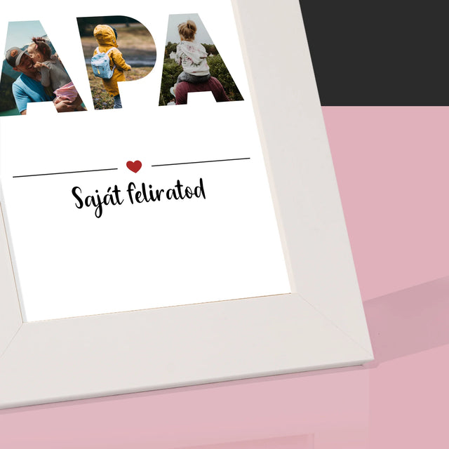 Szó Fotókból: Apa A Fényképeidből - Fotókeret