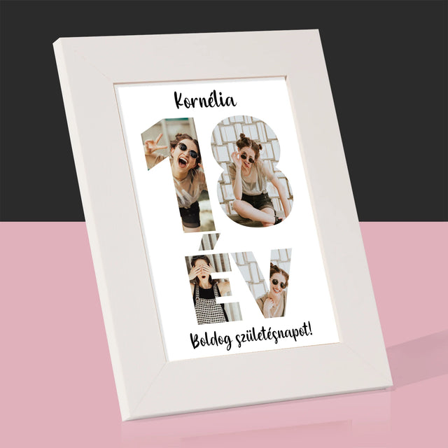 Szó Fotókból: 18 Év A Képeidből - Fotókeret