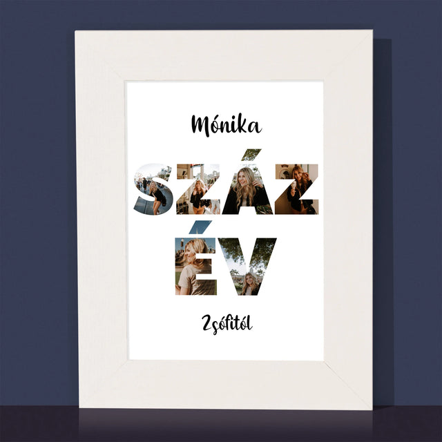 Szó Fotókból: Száz Év A Képeidből - Fotókeret