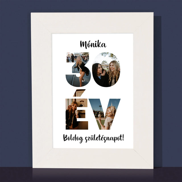 Szó Fotókból: 30Év A Képeidből - Fotókeret