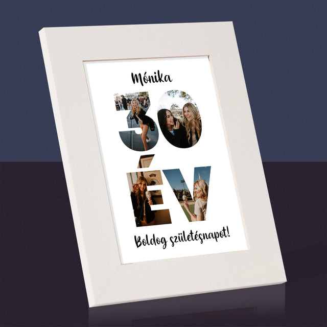 Szó Fotókból: 30Év A Képeidből - Fotókeret