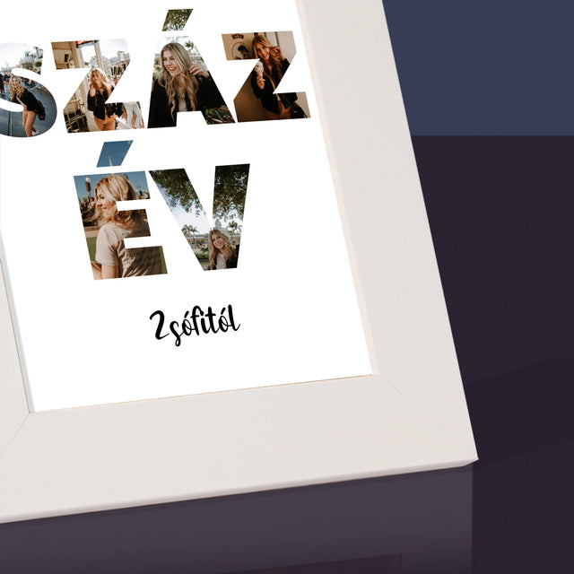 Szó Fotókból: Száz Év A Képeidből - Fotókeret