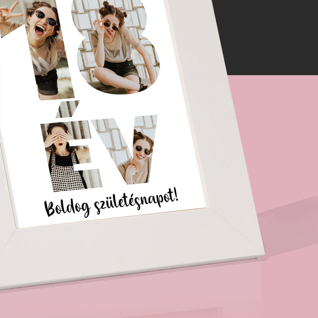 Szó Fotókból: 18 Év A Képeidből - Fotókeret