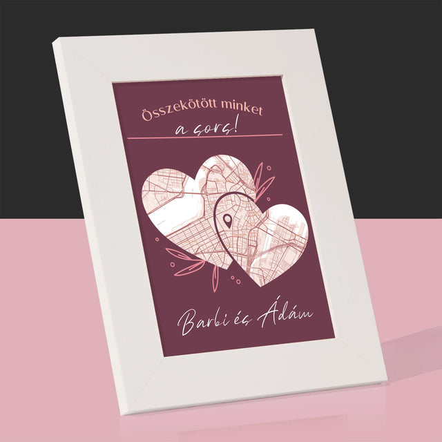 Városi Térkép: Várostérkép: A Sors - Fotókeret