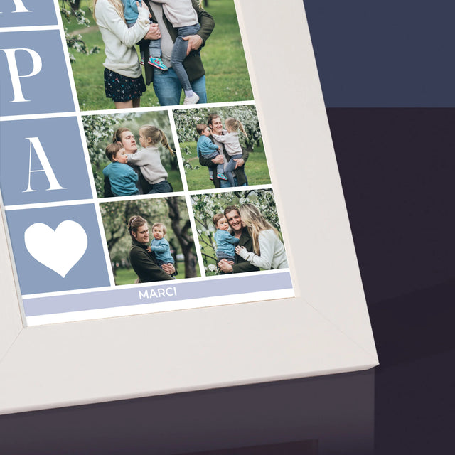 Fotókollázs: Legjobb Apa Kollázs - Fotókeret