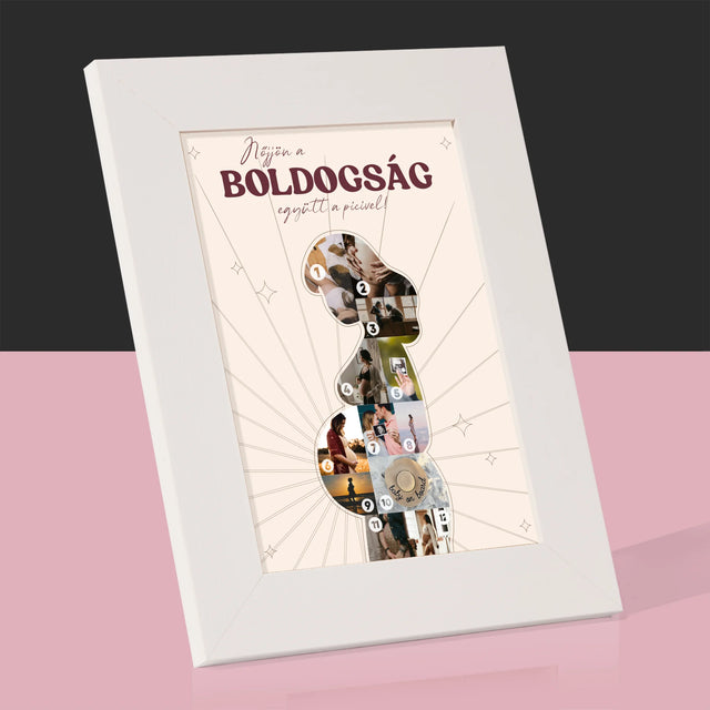 Alakzat Fotókból: Boldogság - Fotókeret