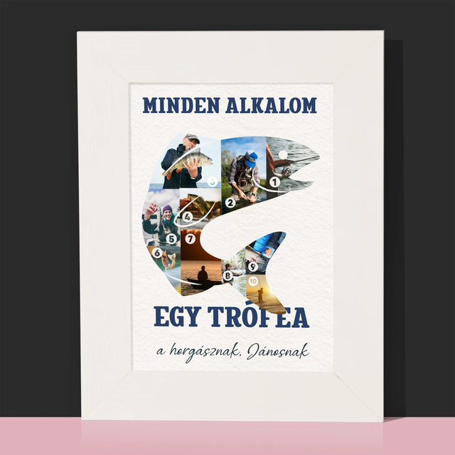 Alakzat Fotókból: Alkalom A Horgásznak - Fotókeret