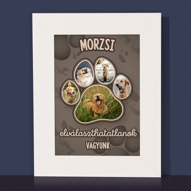 Alakzat Fotókból: Mancsnyom - Fotókeret