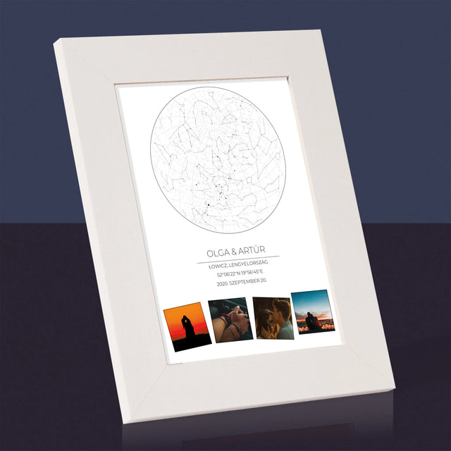 Csillagtérkép: Csillagtérkép: Csillagaink A Világban - Fotókeret