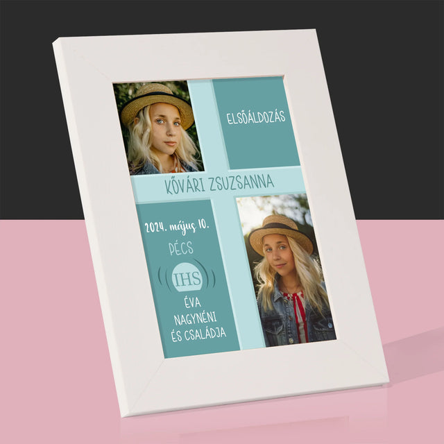 Fotókollázs: Elsőáldozás - Fotókeret