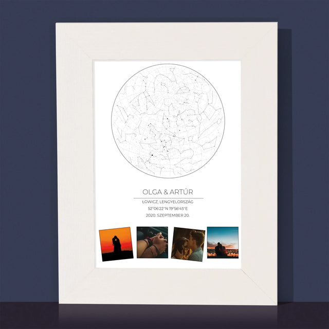 Csillagtérkép: Csillagtérkép: Csillagaink A Világban - Fotókeret