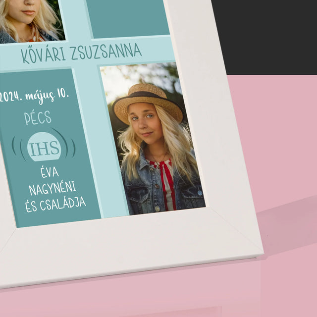 Fotókollázs: Elsőáldozás - Fotókeret