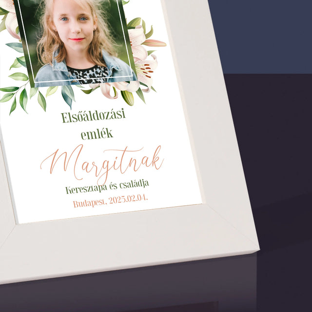 Fotó És Felirat: Elsőáldozás Emlékére - Fotókeret