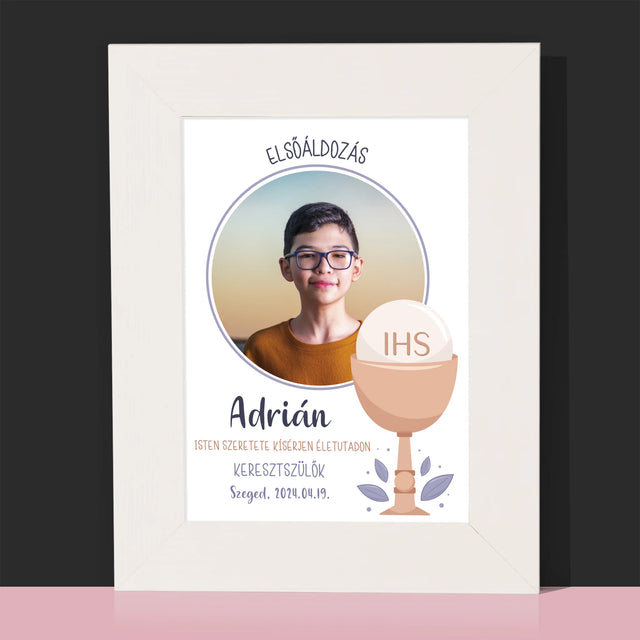 Fotó És Felirat: Elsőáldozási Ünnep - Fotókeret