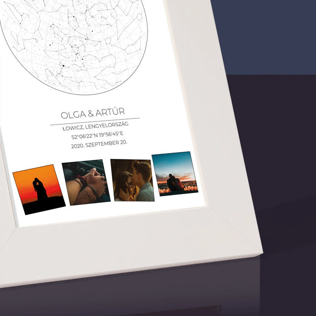 Csillagtérkép: Csillagtérkép: Csillagaink A Világban - Fotókeret