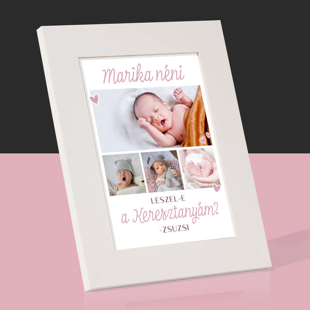 Fotókollázs: Leszel-E A Keresztanyám - Fotókeret